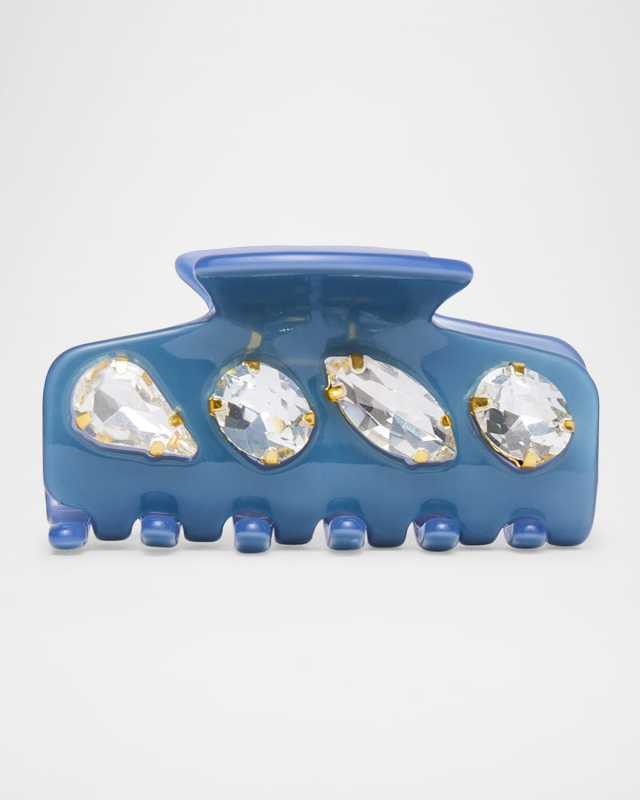 Crystal Acetate Jaw Clip